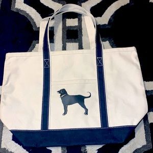 The Black Dog Canvas Tote